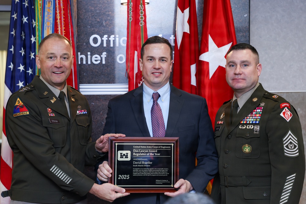 USACE National Award Ceremony Recipients