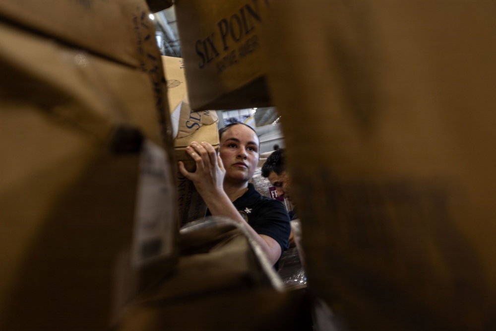USS Gerald R. Ford (CVN 78) Replenishment-at-Sea