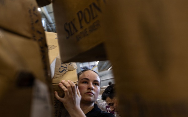 USS Gerald R. Ford (CVN 78) Replenishment-at-Sea