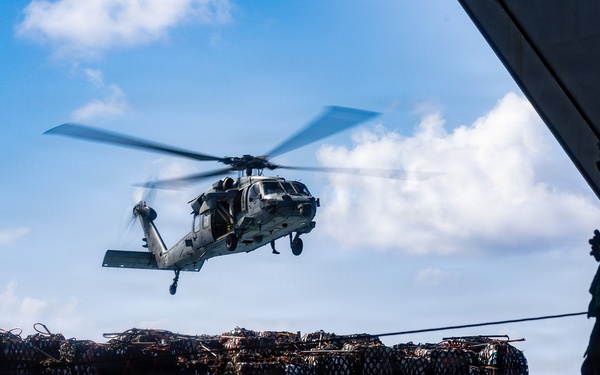 USS Gerald R. Ford (CVN 78) Replenishment-at-Sea