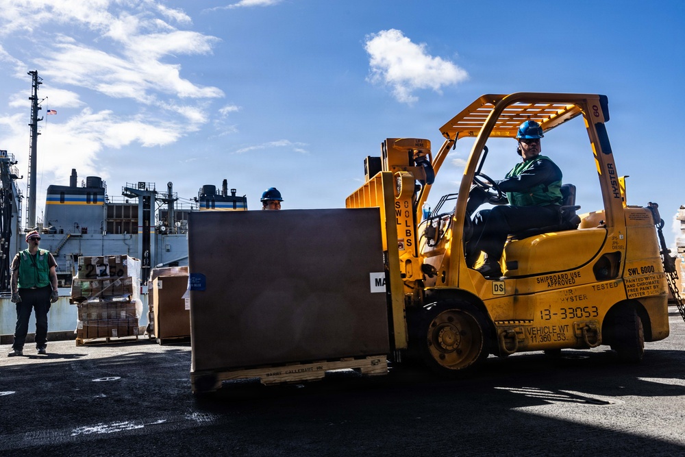 USS Gerald R. Ford (CVN 78) Replenishment-at-Sea