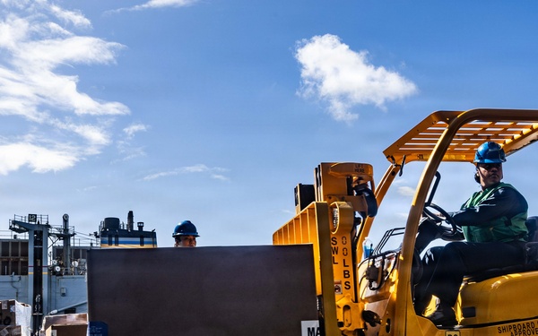 USS Gerald R. Ford (CVN 78) Replenishment-at-Sea