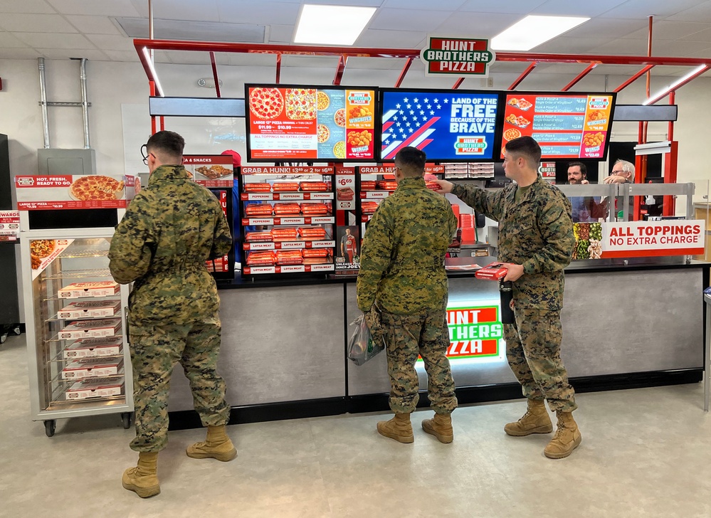Navy Exchange Service Command Opens First Hunt Brothers Pizza Location