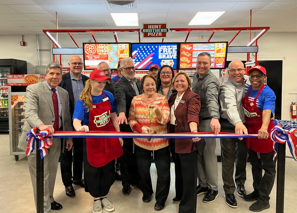 Navy Exchange Service Command Opens First Hunt Brothers Pizza Location