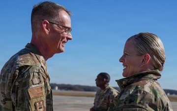 AFSC command team immersion at Robins AFB