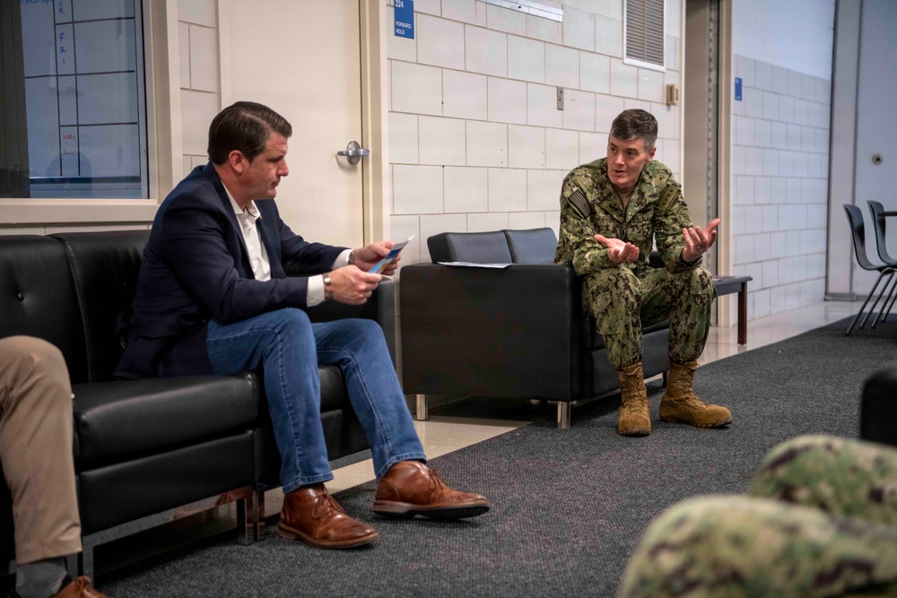 Honorable Derrick Anderson Visits Recruit Training Command