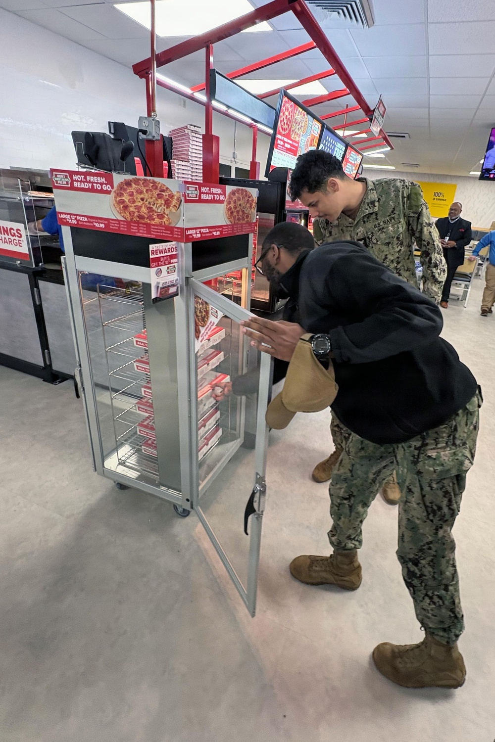Navy Exchange Service Command Opens First Hunt Brothers Pizza Location