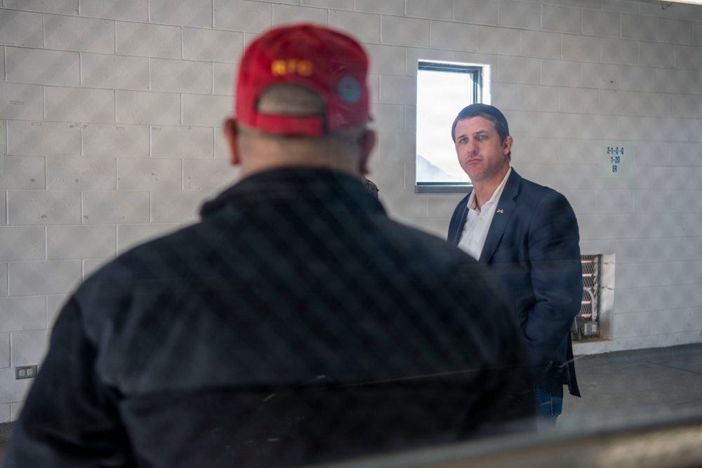 Honorable Derrick Anderson Visits Recruit Training Command