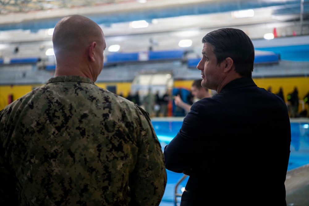 Honorable Derrick Anderson Visits Recruit Training Command