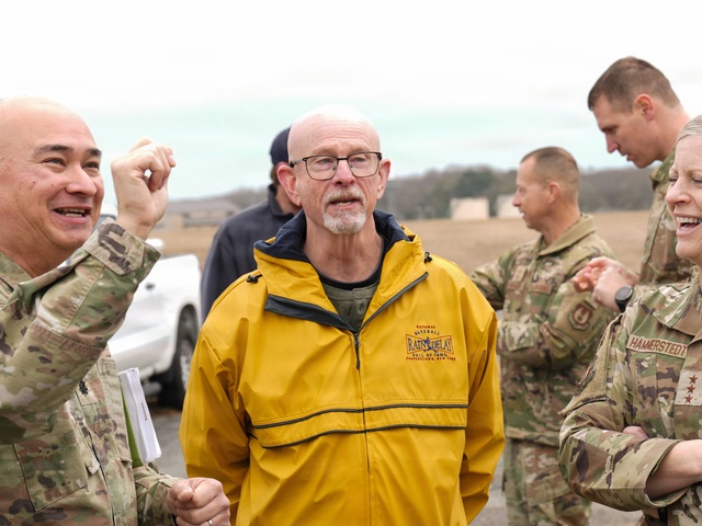AFSC command team immersion at Robins AFB