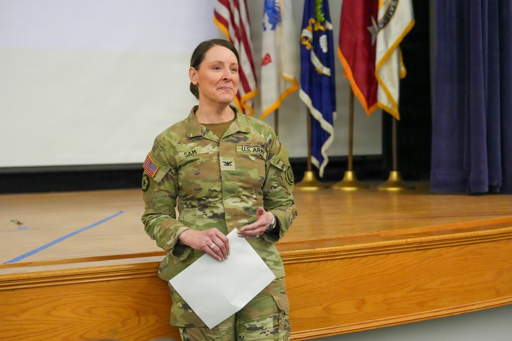 The Judge Advocate General Visits Fort Meade
