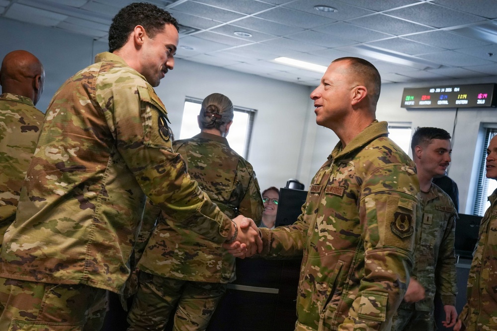 AFSC command team immersion at Robins AFB