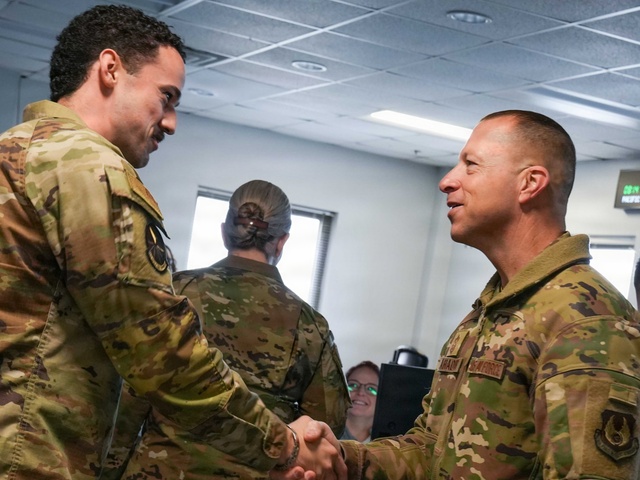 AFSC command team immersion at Robins AFB