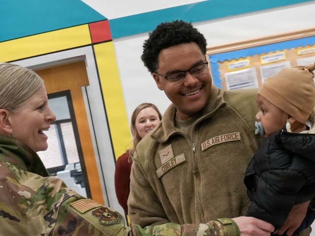 AFSC command team immersion at Robins AFB