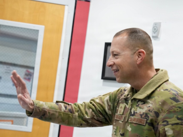 AFSC command team immersion at Robins AFB
