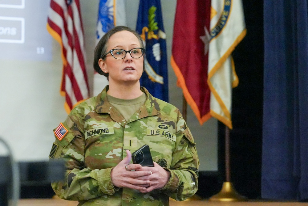 The Judge Advocate General Visits Fort Meade