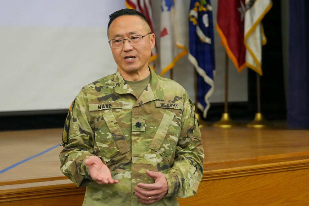 The Judge Advocate General Visits Fort Meade
