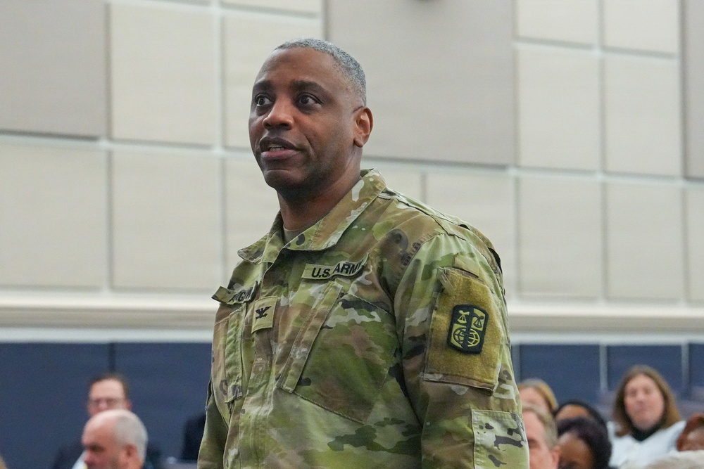 The Judge Advocate General Visits Fort Meade