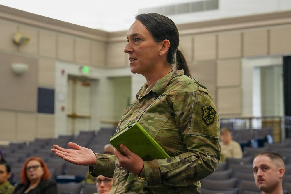 The Judge Advocate General Visits Fort Meade