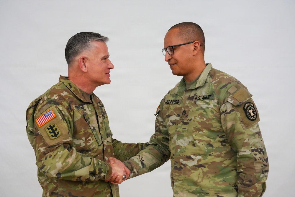 The Judge Advocate General Visits Fort Meade