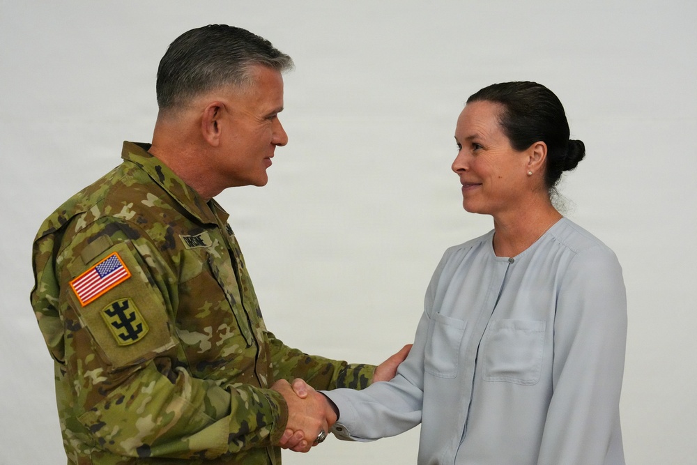 The Judge Advocate General Visits Fort Meade