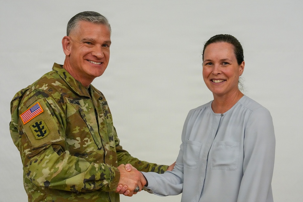 The Judge Advocate General Visits Fort Meade