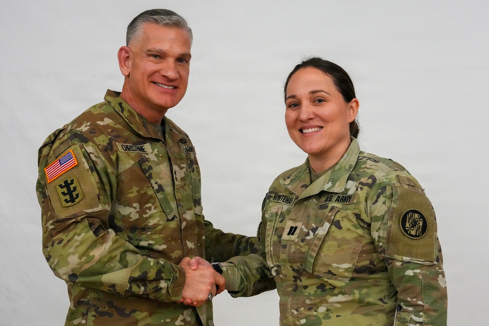 The Judge Advocate General Visits Fort Meade