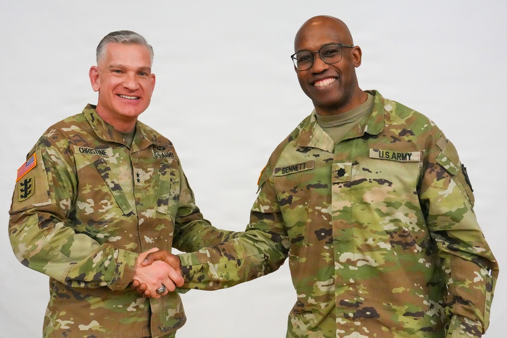 The Judge Advocate General Visits Fort Meade