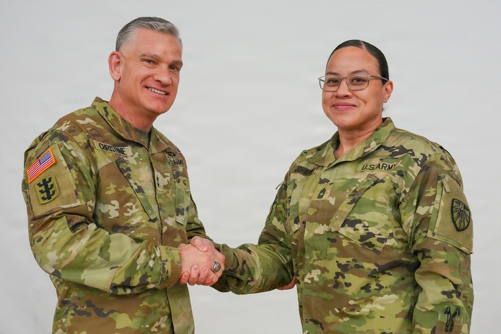 The Judge Advocate General Visits Fort Meade