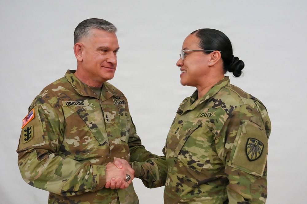 The Judge Advocate General Visits Fort Meade