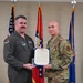 Chief Manamon Passes Enlisted Leadership of the 188th Wing to Chief Weaver