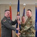 Chief Manamon Passes Enlisted Leadership of the 188th Wing to Chief Weaver