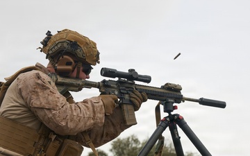 U.S. Marines with FAST Company Europe and Cyprus Special Forces Range Day