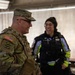 Brig. Gen. Blanchard Visits Soldiers in Patrolling in DC