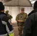 Brig. Gen. Blanchard Visits Soldiers in Patrolling in DC