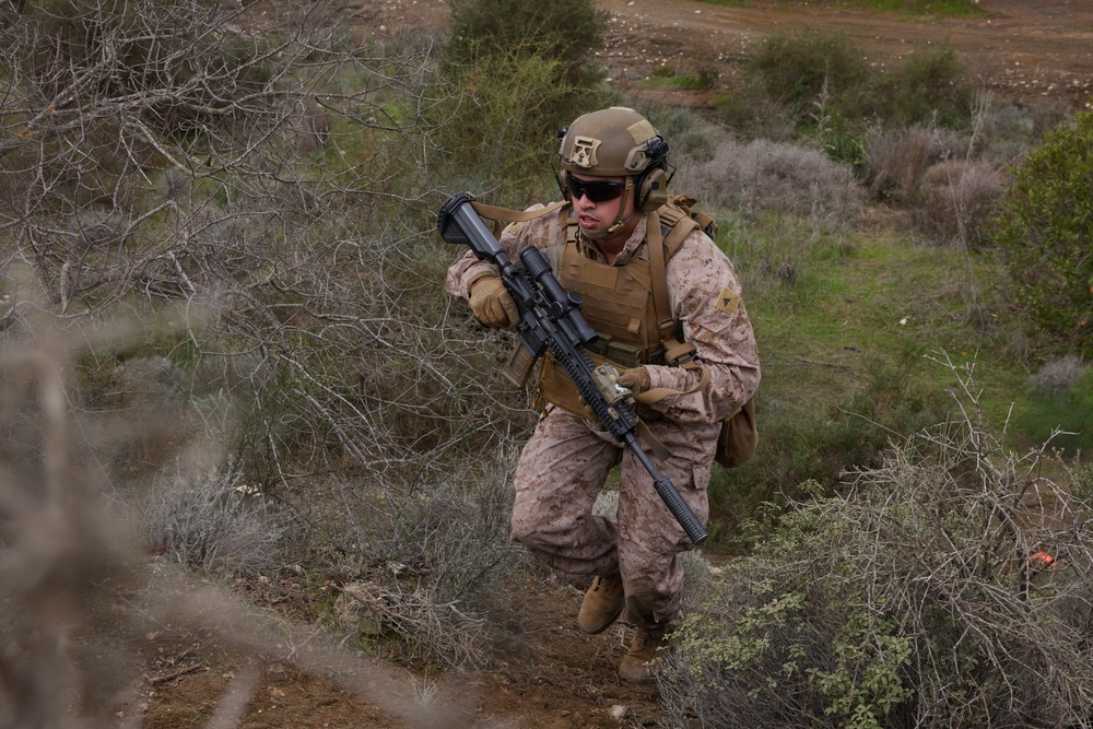 U.S. Marines with FAST Company Europe and Cyprus Special Forces Range Day
