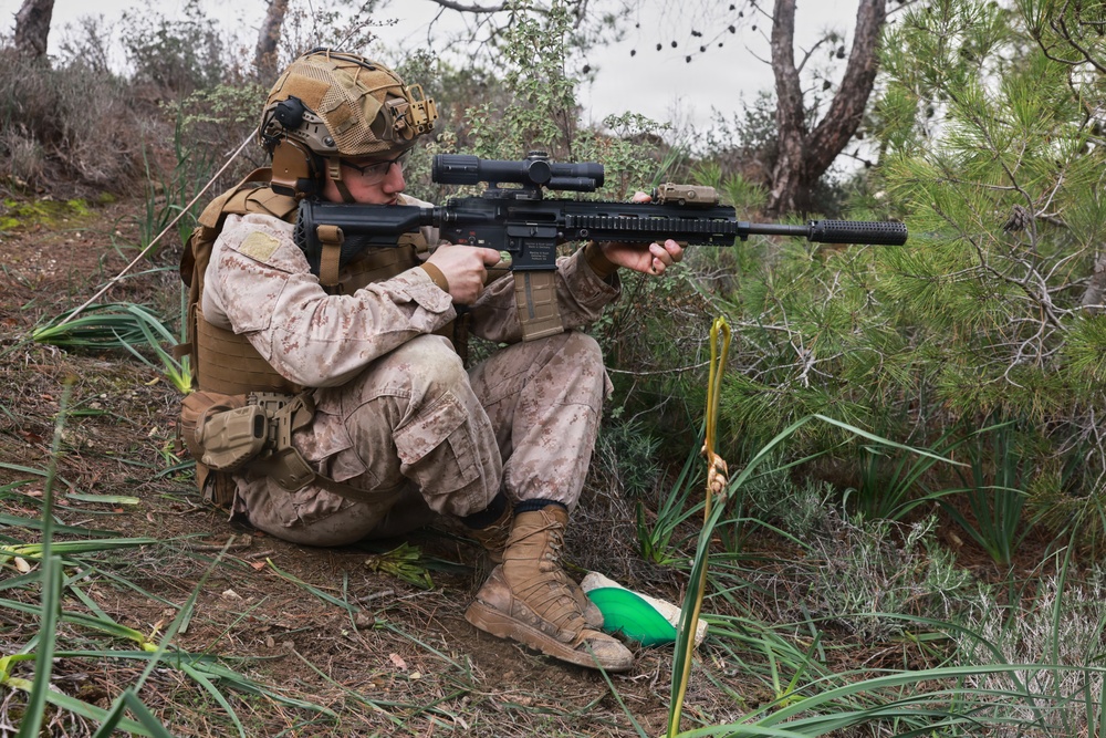 U.S. Marines with FAST Company Europe and Cyprus Special Forces Range Day
