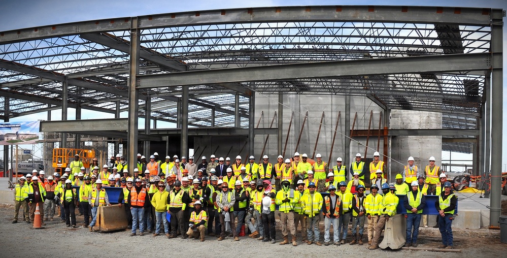 Topping Out Ceremony Marks Investment in Future of Submarine Readiness