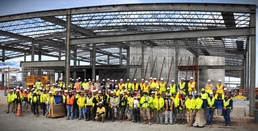 Topping Out Ceremony Marks Investment in Future of Submarine Readiness