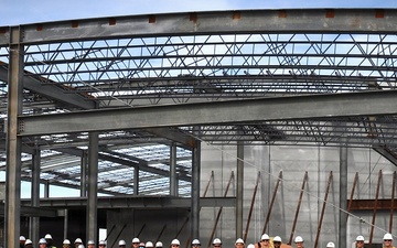 Topping Out Ceremony Marks Investment in Future of Submarine Readiness