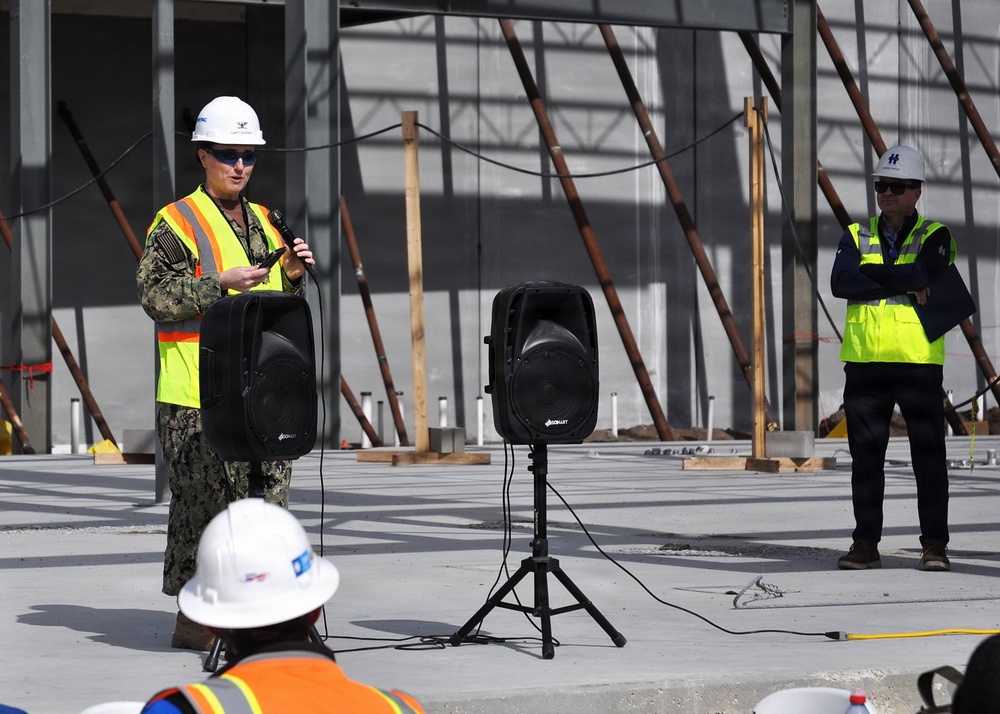 Topping Out Ceremony Marks Investment in Future of Submarine Readiness