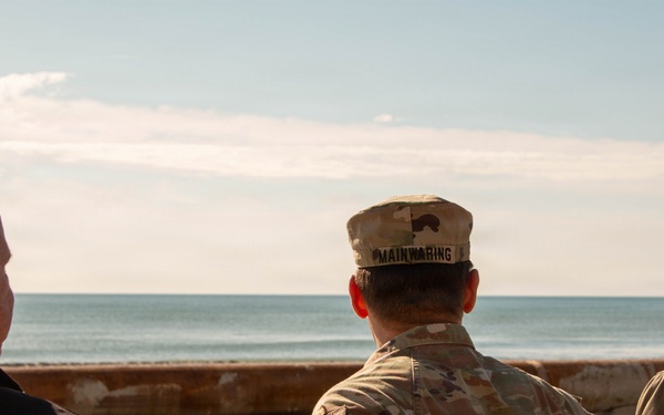 USACE Charleston District Commander Meets with North Myrtle Beach Leaders During Renourishment Site Visit