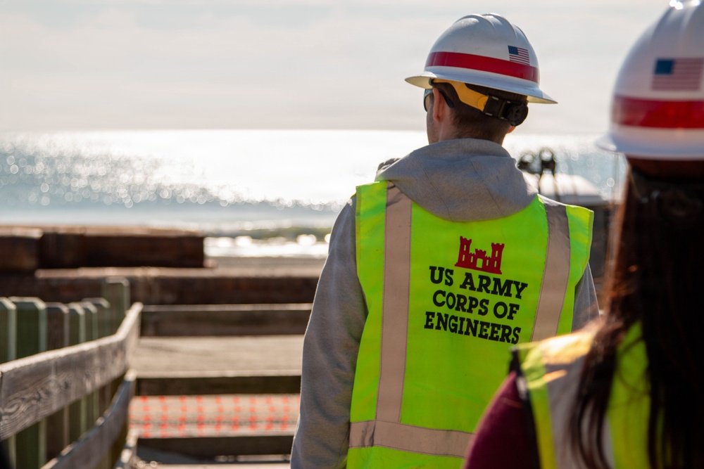 USACE Charleston District Staff Conduct Renourishment Site Visit with City of North Myrtle Beach Officials