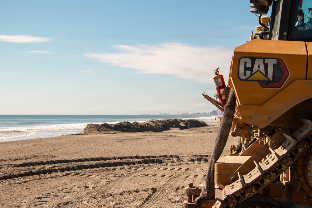 Grand Strand Renourishment Work Continues in North Myrtle Beach