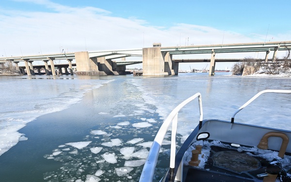 Coast Guard Aids to Navigation Team Baltimore conducts winter ice operations in Maryland