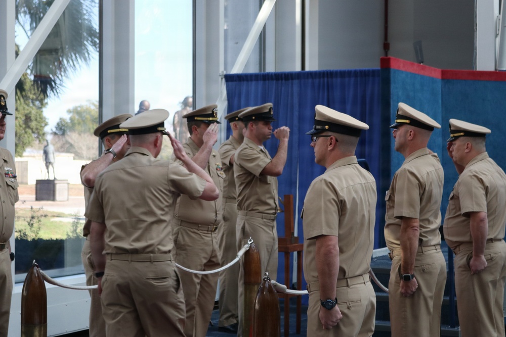 NIOC Pensacola Honors CWO3 Gregory Guge at Retirement Ceremony