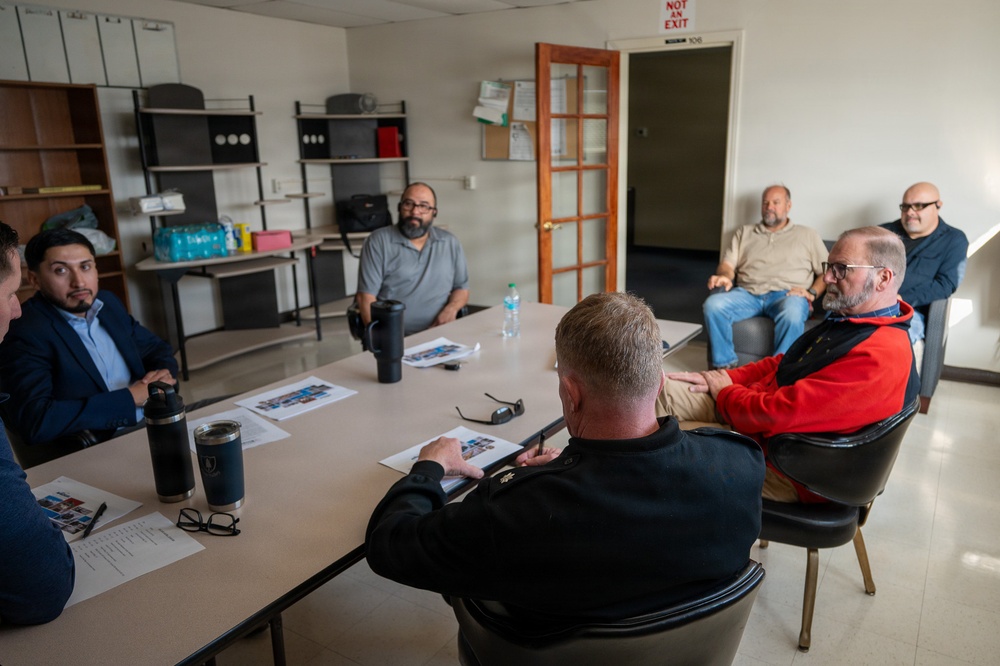 NAVSUP FLC San Diego CO Visits El Centro and Blue Angels