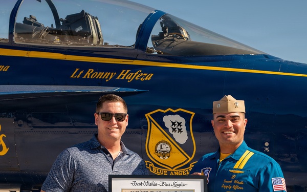 NAVSUP FLC San Diego CO Visits El Centro and Blue Angels