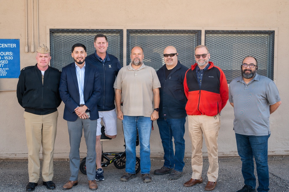 NAVSUP FLC San Diego CO Visits El Centro and Blue Angels
