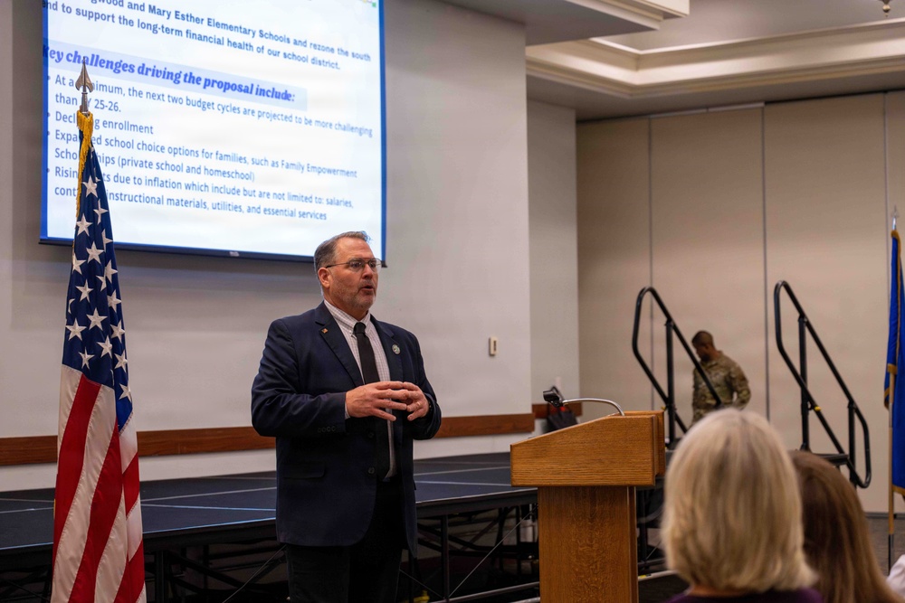 Hurlburt Field hosts town hall with community partners
